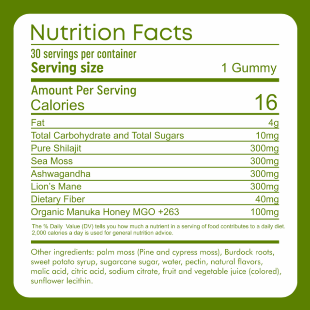 ORANIC EXTRACT® 4-in-1 Vitality Gummies