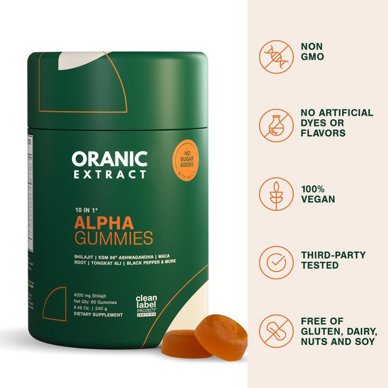 Oranic Extract - 10-in-1 Alpha Gummies