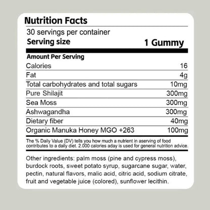 CURED® 3-in-1 Wellness Gummies Organic Extract