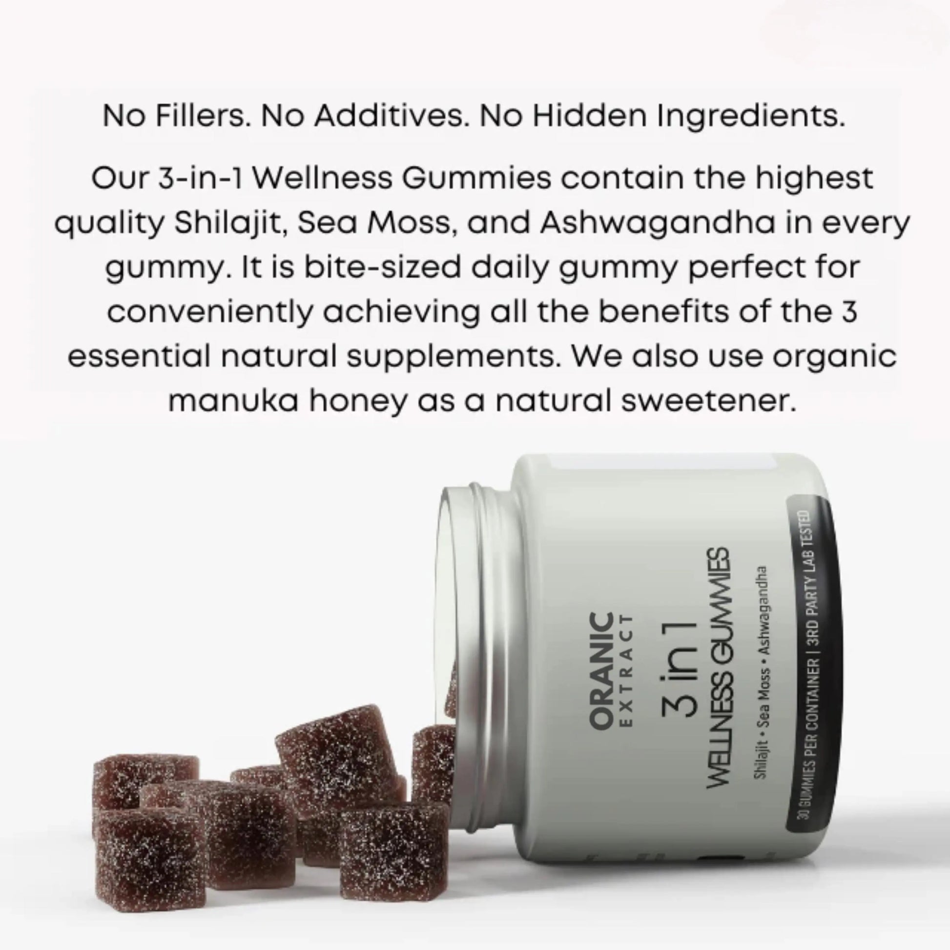 ORGANIC EXTRACT® 3-in-1 Wellness Gummies Organic Extract